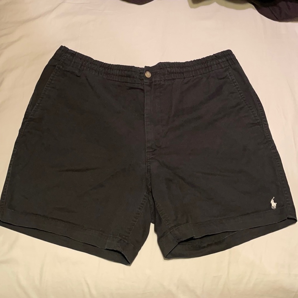 Ralph Lauren black chino shorts